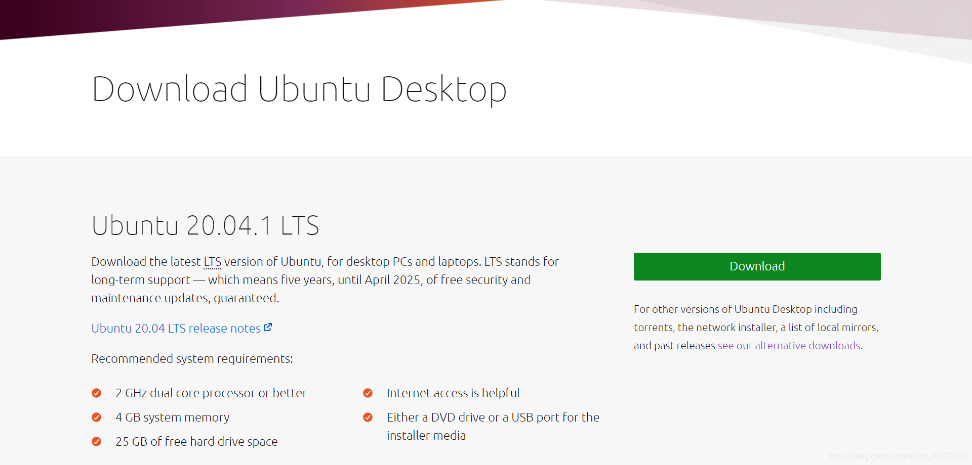 Installation selection interface