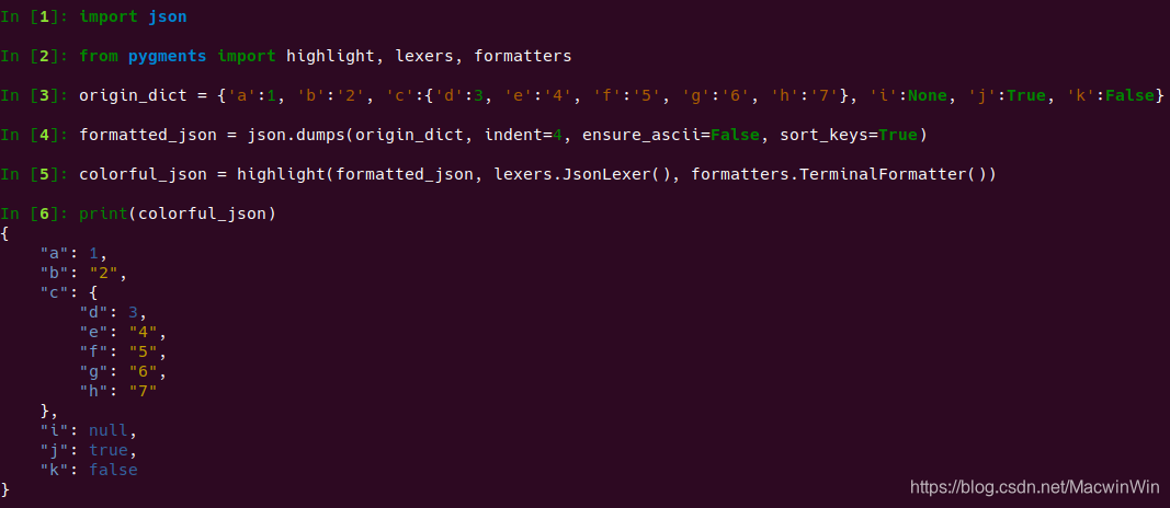 美化Python的json输出_jupyter notebook美化输出json-CSDN博客