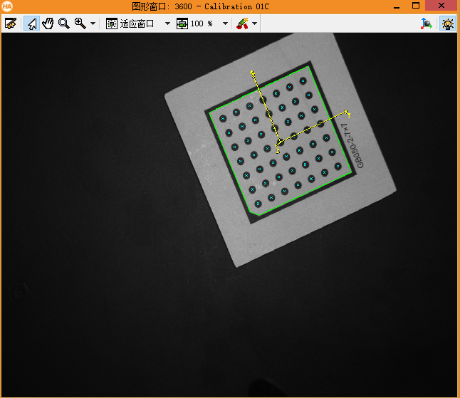 haclon中相机标定的步骤