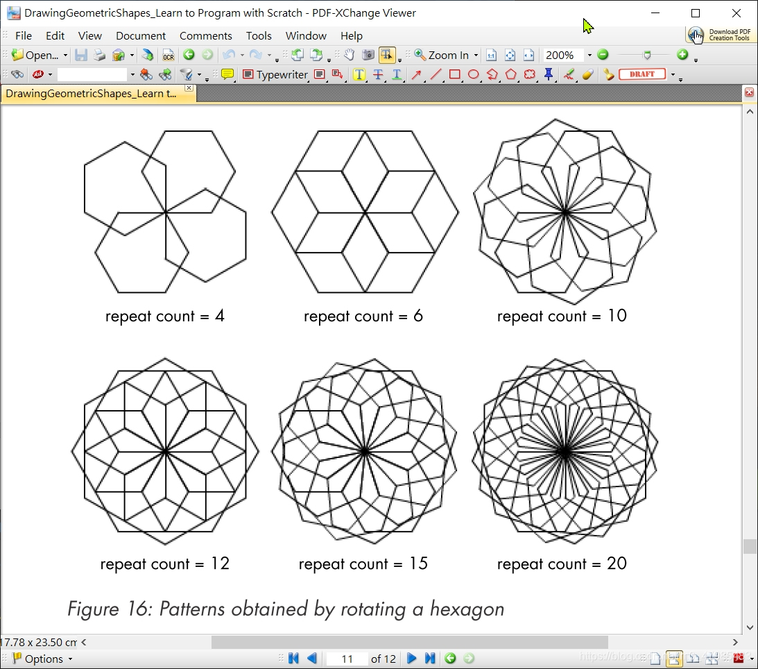 PatternByRotateHexagon