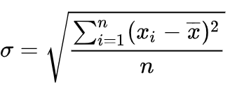 总体标准差