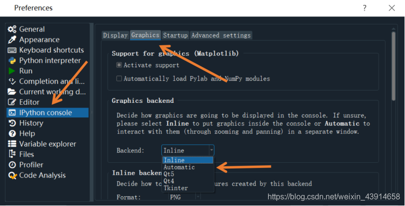 Spyder To make them also appear inline in the Console问题_figures now ...
