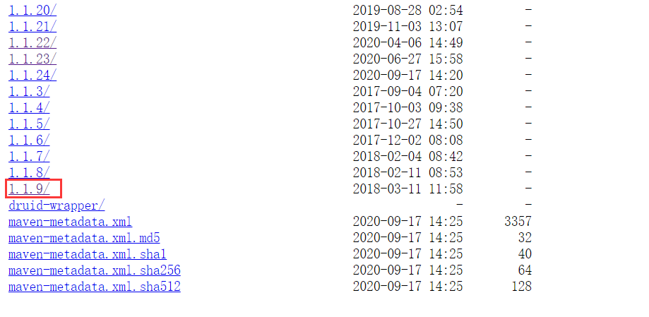 官网下载最新版 druid 的jar包_druid-1.2.9.jar-CSDN博客