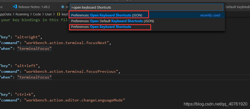 VS Code 清空控制台 快捷键,ctrl+k, clear terminal。_vscode 清空控制台快捷键-CSDN博客