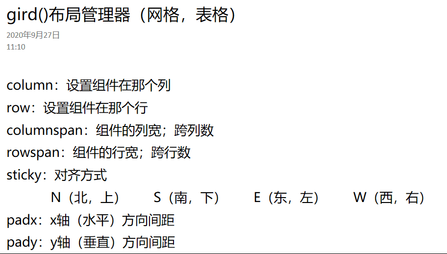 python基础知识--pack()、grid()、place()布局管理器详解-CSDN博客