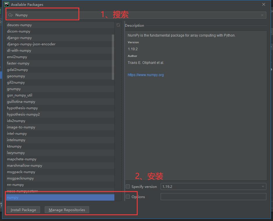 NumPy函数库的安装_numpy函数库安装-CSDN博客