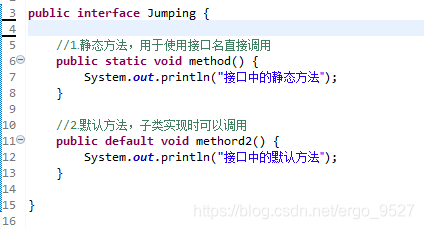 Java学习随笔——Interface