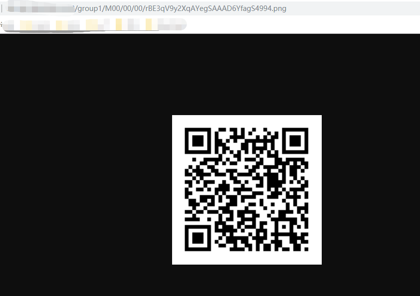 java生成二维码图片并用fastdfs上传文件返回图片地址