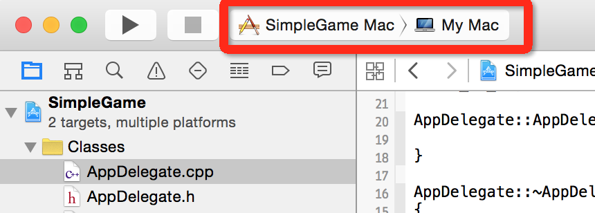 SimpleGame Mac