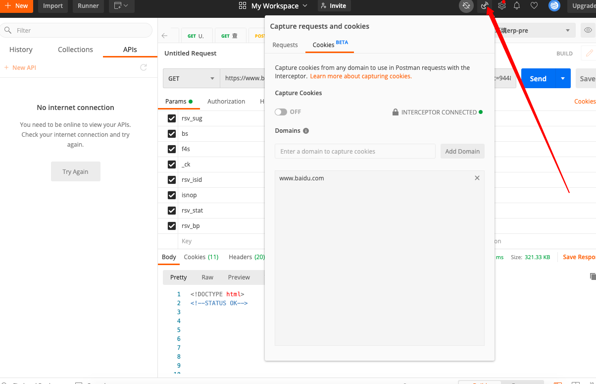 PostMan 进行接口测试---拦截chrome浏览器请求、postmanAPP抓取_mac拦截goole浏览器请求软件-CSDN博客