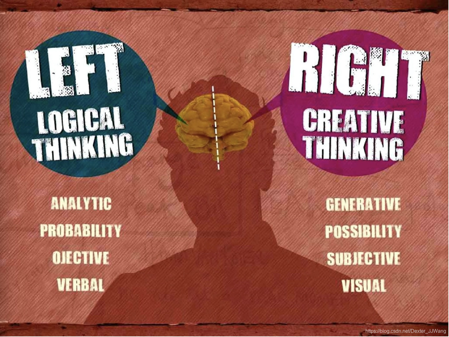 The left and right brains think differently