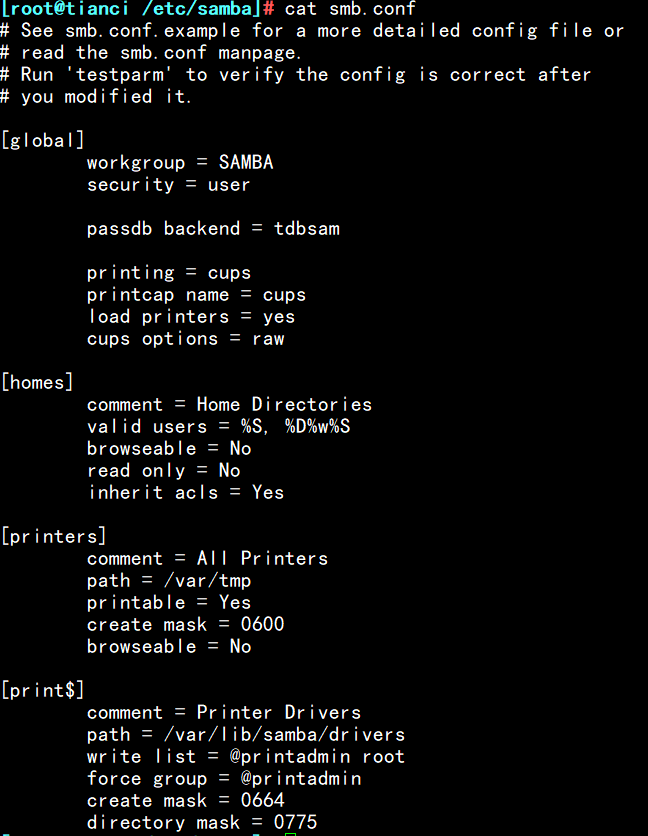 samba smb conf