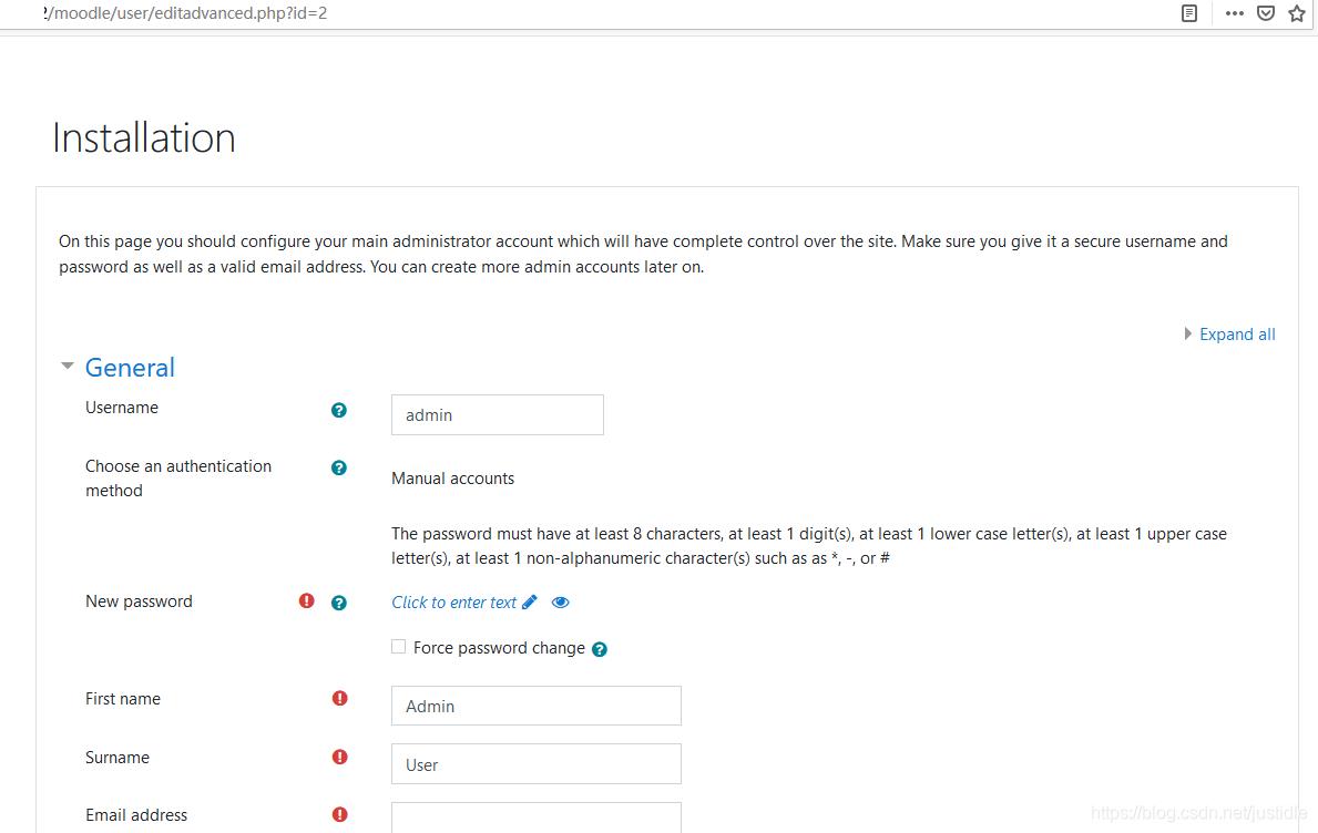 Ubuntu 18.04 安装 Moodle