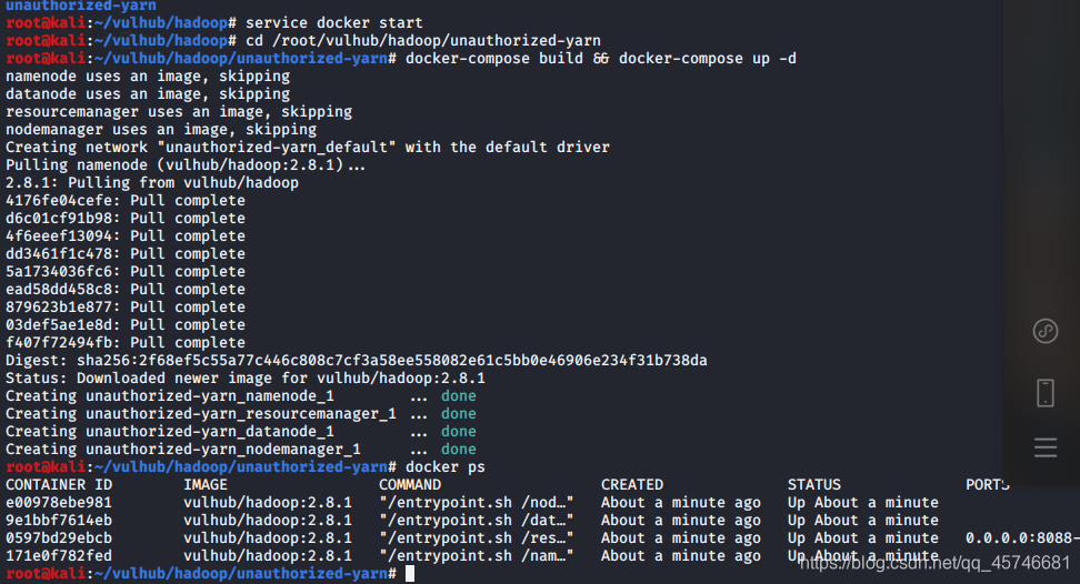 Hadoop 未授权访问漏洞总结_hadoop未授权漏洞-CSDN博客