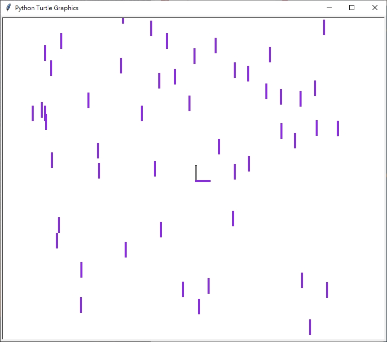 PythonTurtle_purpleRain_藝術_test_3_各物件依序滴落