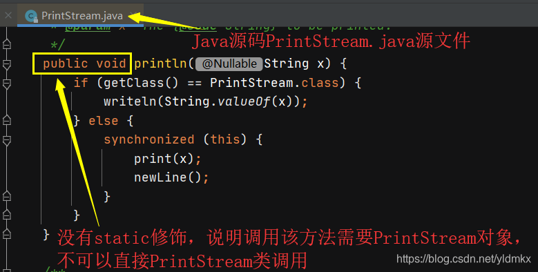Java中的System.out.println到底是什么,而且Java源码中System.java的out是null,为什么可以调用 ...
