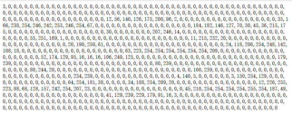 利用python对mnist手写数据集进行数字识别初学者入门级