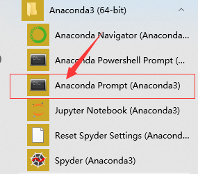 在anaconda下打开