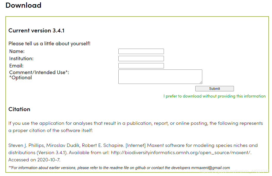 Maxient Interface 不用动脑的Maxent下载过程_maxent模型下载-CSDN博客