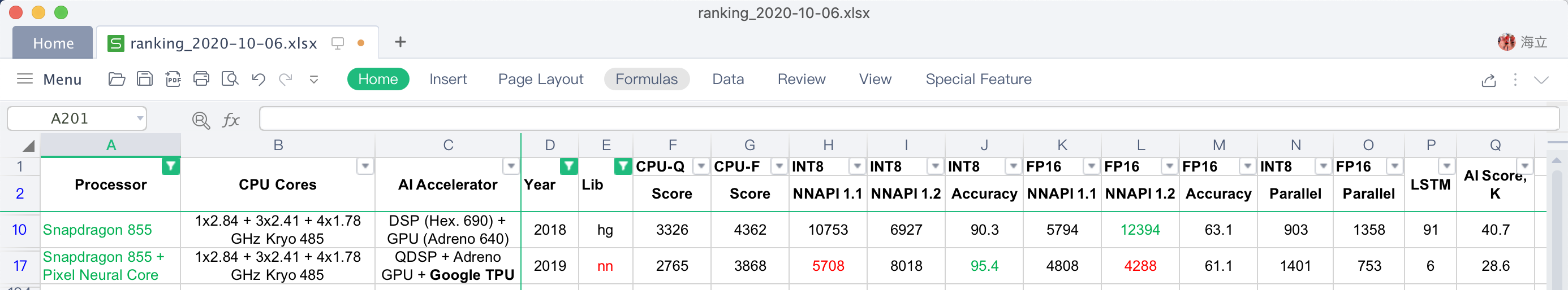 AI Benchmark v4 Device选择：Google Pixel 4/XL简析