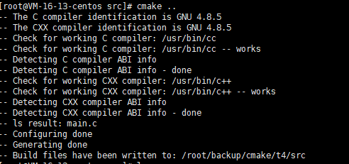 cmake glob