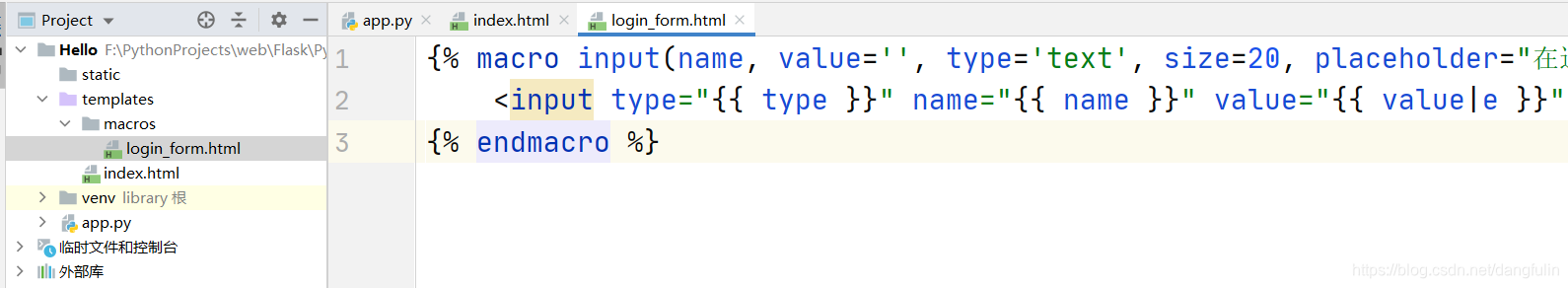 flask——2:flask模板——使用Jinja2_flask jinja2-CSDN博客