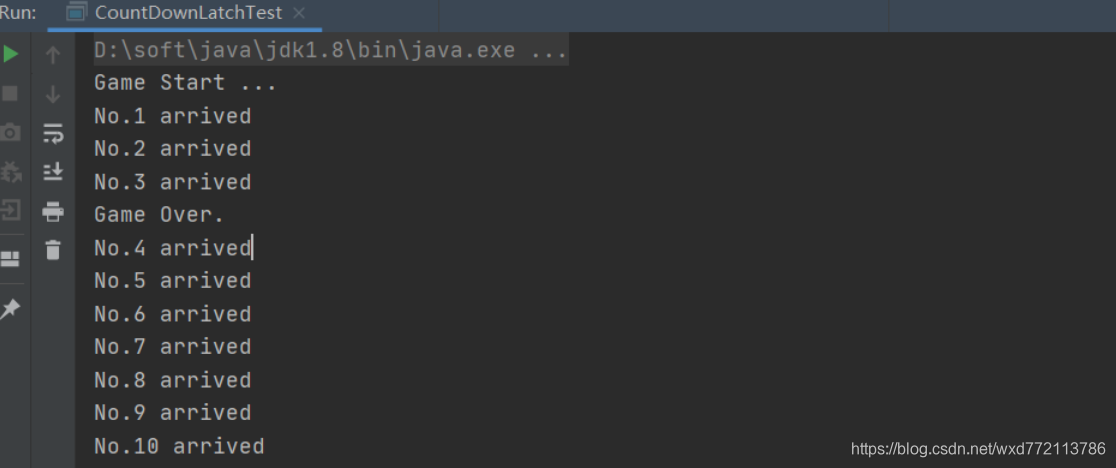 java 多线程之CountDownLatch_java countdownlatch countdownlatch 线程启动数 和服务器核数 ...