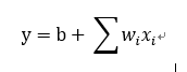 多组参数组成的线性模型linear model