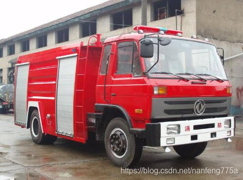 Explosion-proof fire truck