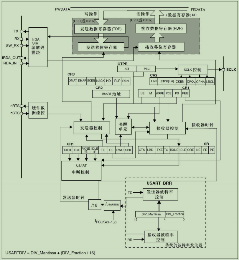 STM32-USART串口通信【USART和UART的区别】[通俗易懂]