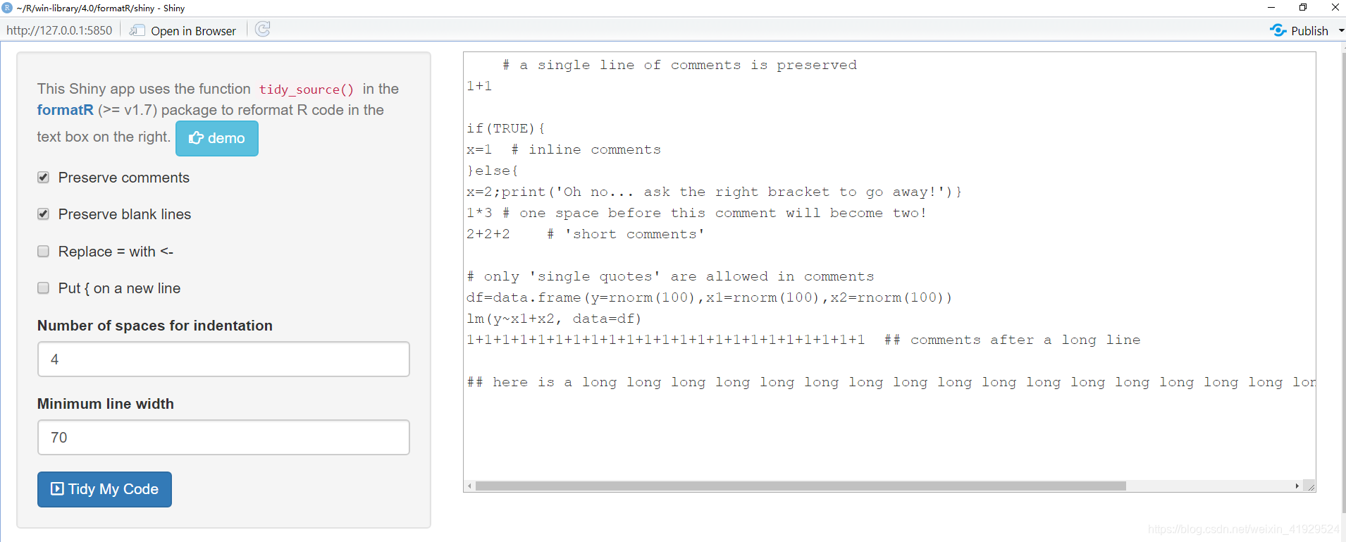 R代码格式一键美化_rstudio 整理代码格式-CSDN博客
