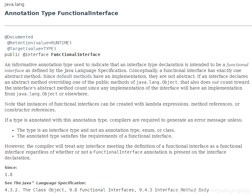 FunctionalInterface