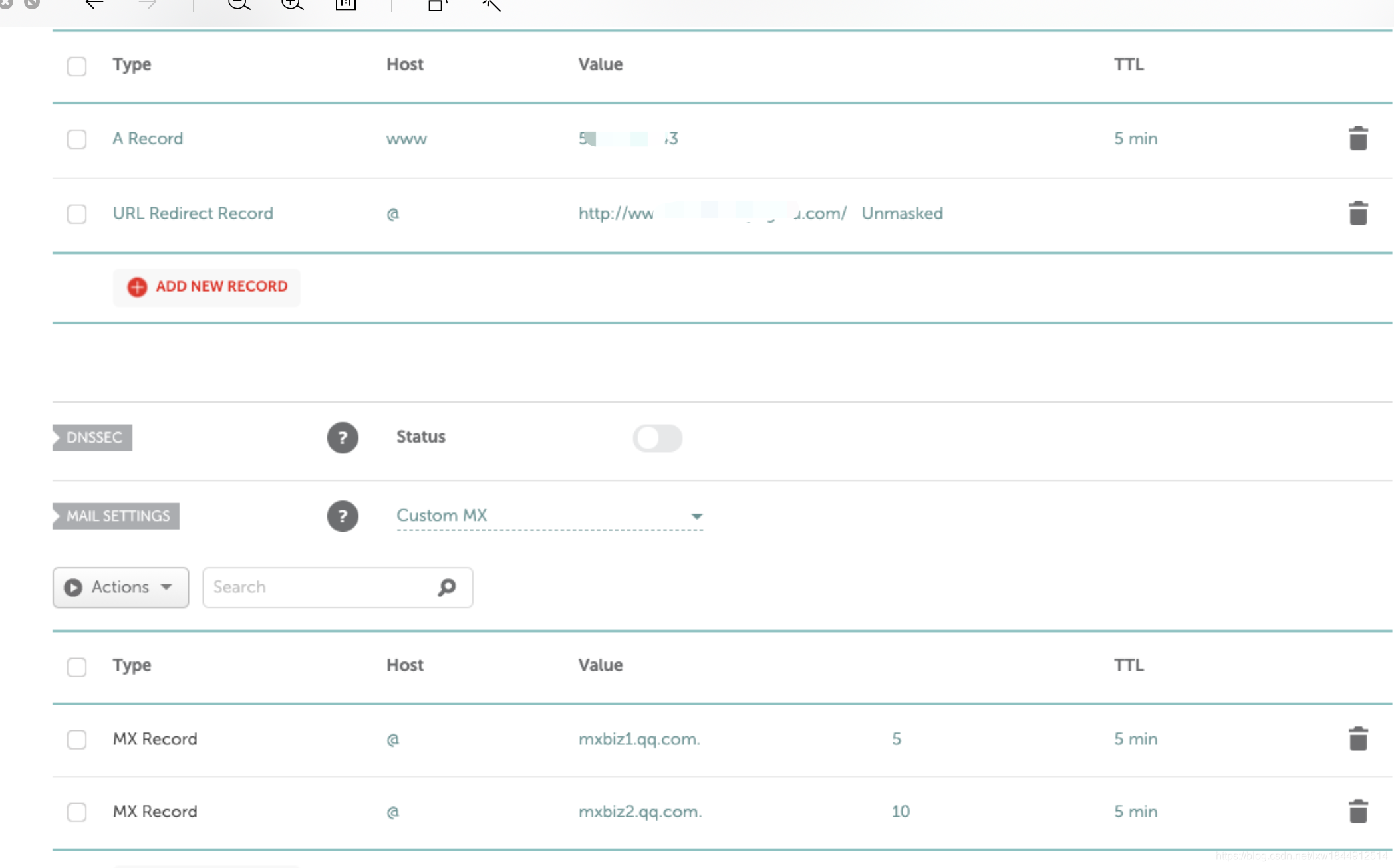 namecheap mx记录配置邮箱