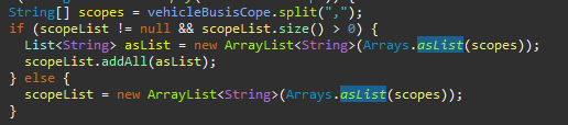 通过Arrays.asList将数组转换为list之后，不能将转换后的list添加到其他list的后面，报错java.lang.UnsupportedOperationException