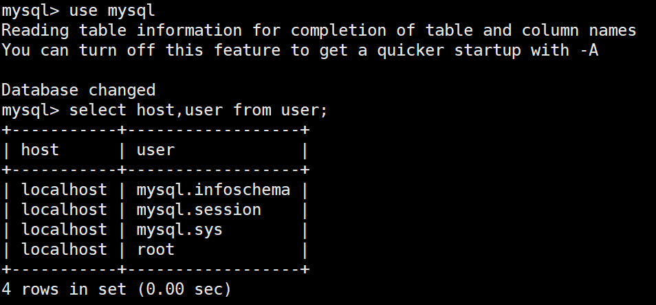 centos8下安装mysql8(基础配置,远程连接)
