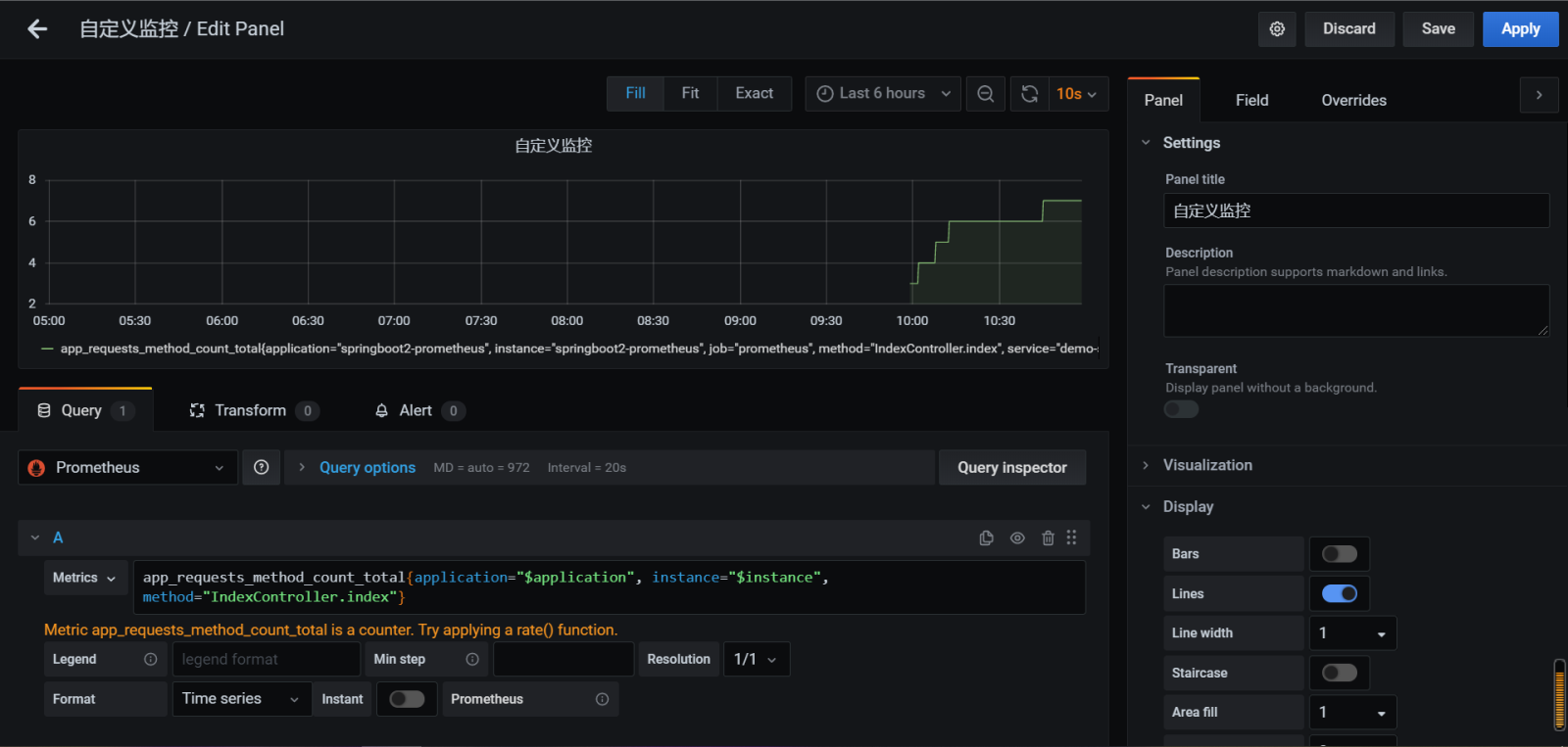 Micrometer集成 Prometheus 监控 Java 应用性能_micrometerregistryprometheusCSDN博客