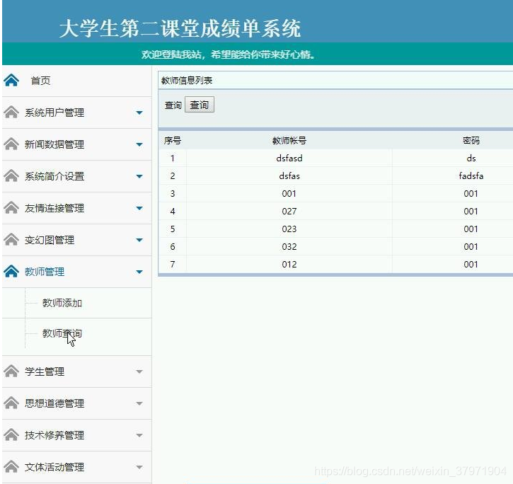 基于SSM框架的校园学生成绩单网站系统