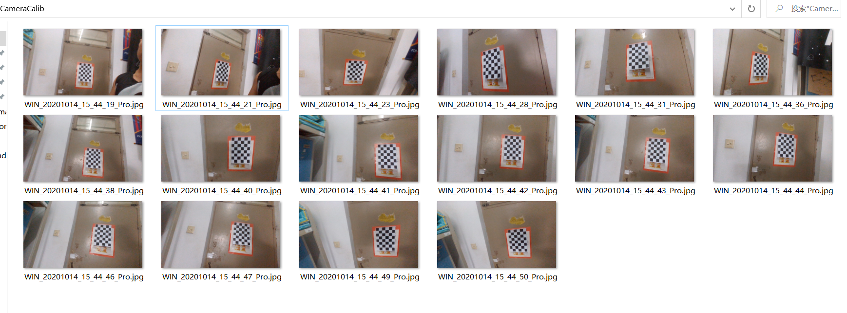 Camera Calibration 利用openCV-python 进行相机校准_opencv-python 相机校准和消除畸变 cx cy ...