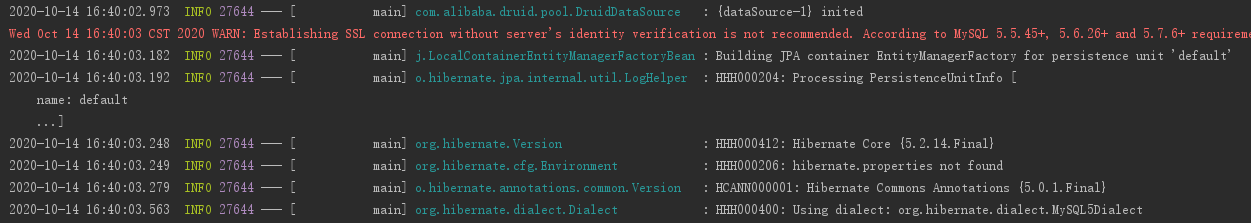 springboot study notes 03 integrate JPA - Programmer Sought