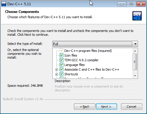 Dev C++软件的下载安装与使用_dev-cpp 5.11 tdm-gcc 4.9.2-CSDN博客