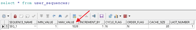 oracle 数据库 sequence 的 max_value 最大值为 28个9_oracle sequence 最大值-CSDN博客