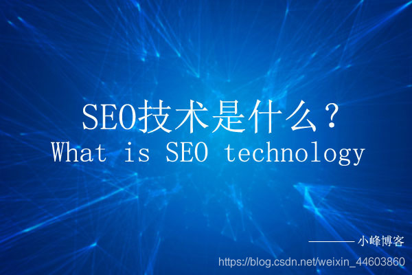 What is seo technology?