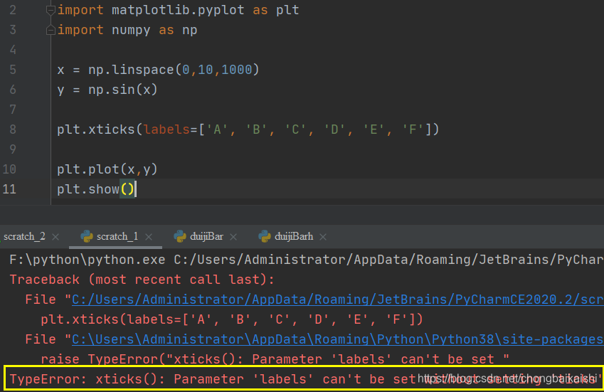 Xticks Matplotlib matplotlib Xticks CSDN Xticks matplotlib matplotlib xticks csdn