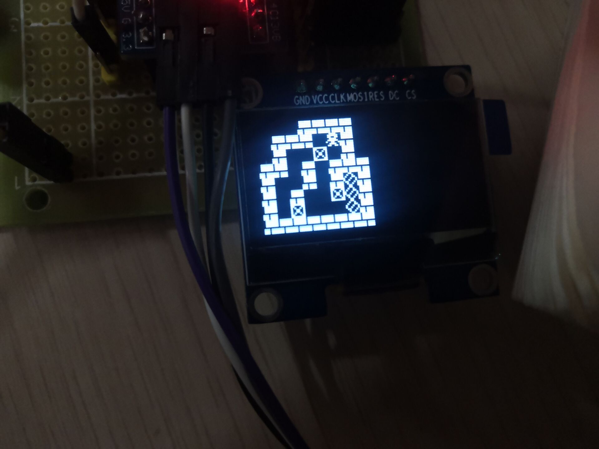 地图显示到OLED上