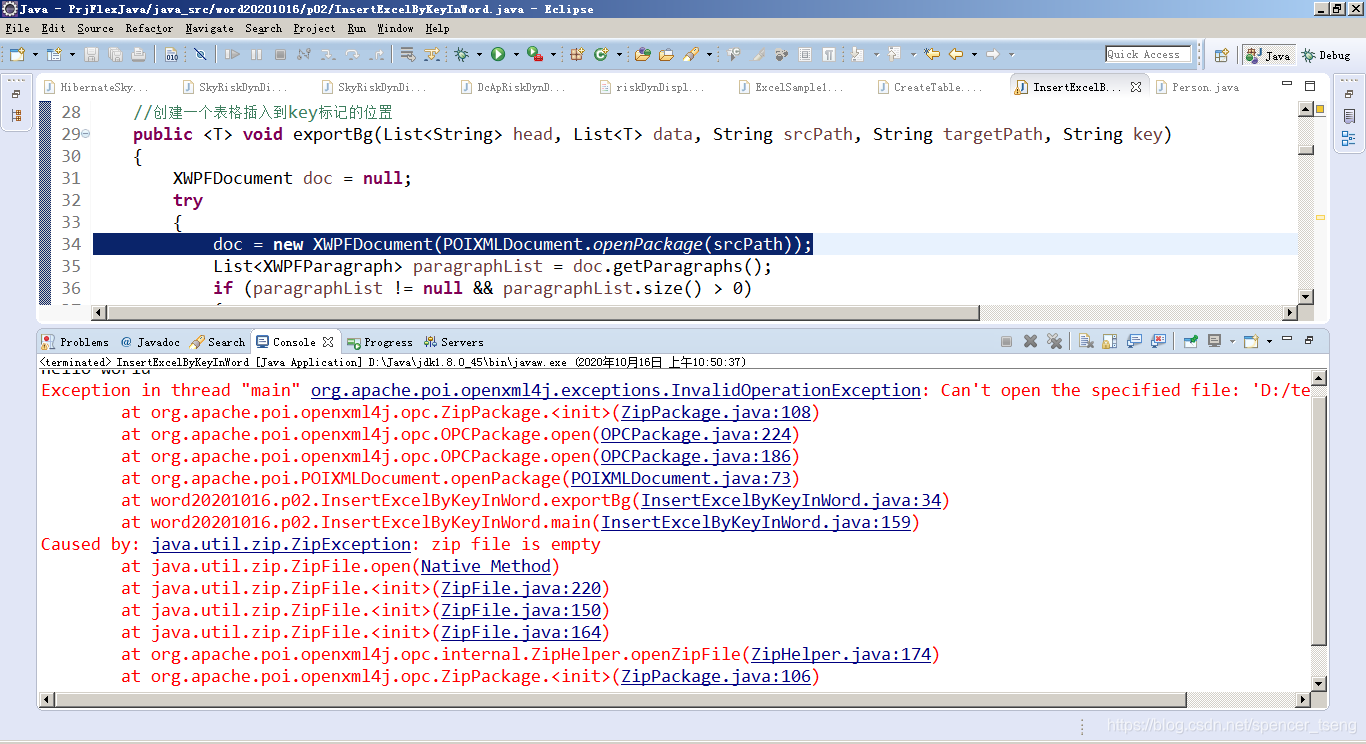 org.apache.poi.openxml4j.exceptions.InvalidOperationExceptionCSDN博客