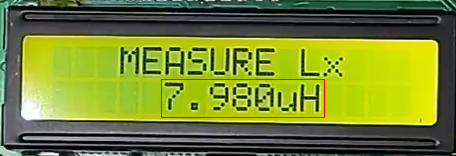 ▲ 液晶数字显示以及数字部分