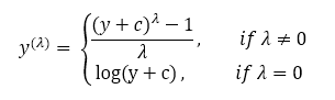 boxcox1p转换公式