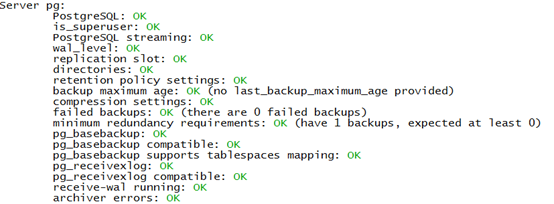 使用 barman的备份和归档PostgreSQL