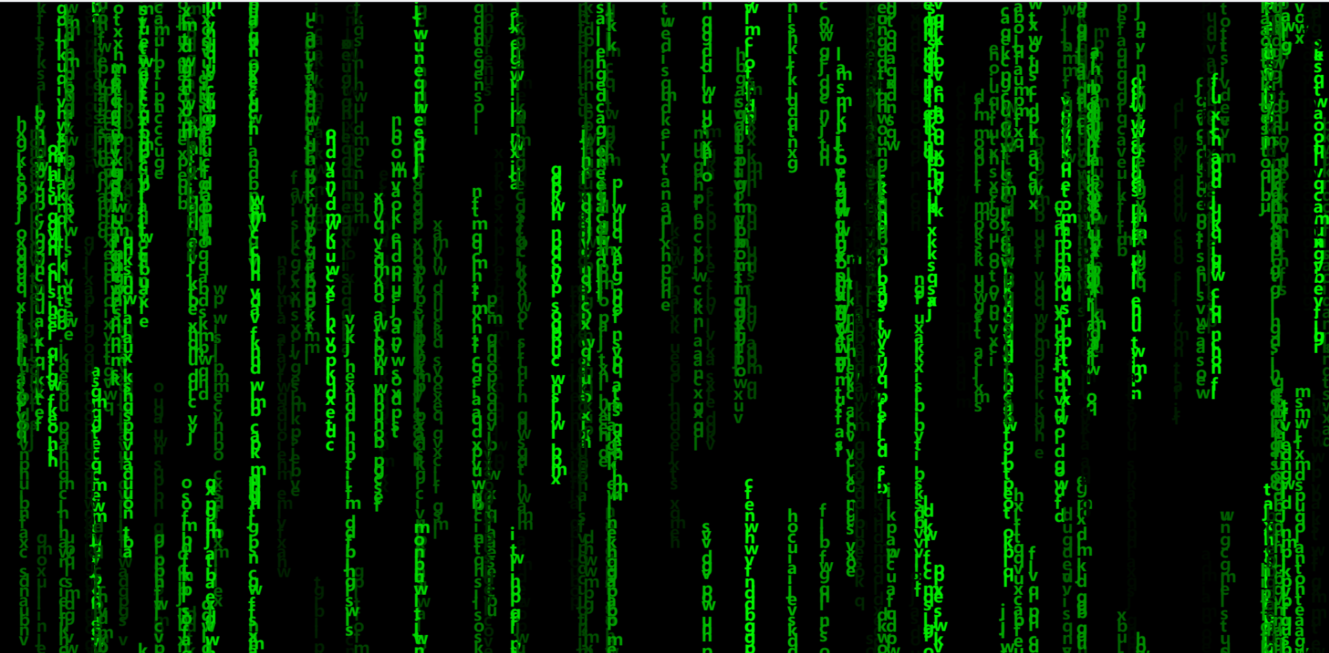 canvas绘图代码雨