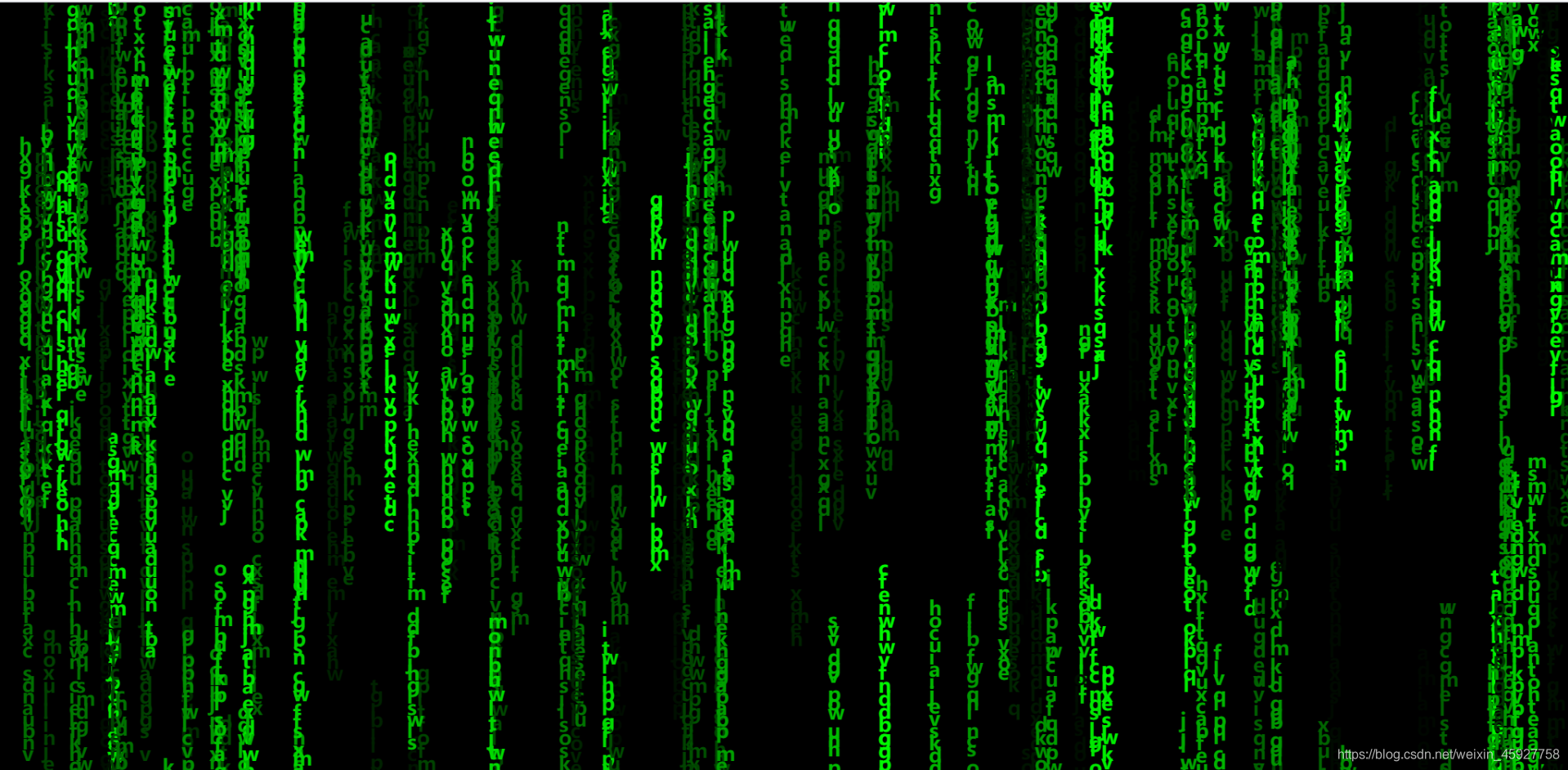 canvas绘图——代码雨_canvasid: 'cvs',-CSDN博客